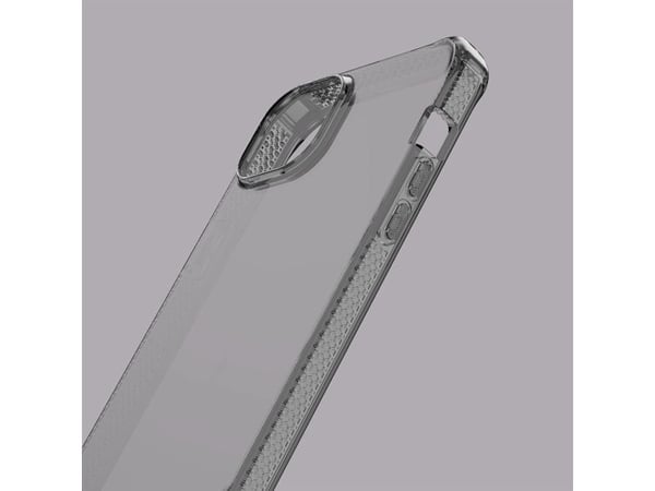 ITSKINS SPECTRUM R//CLEAR?, Suojus, Apple, iPhone 13/14, 15,5 cm (6.1"), Harmaa, Läpinäkyvä