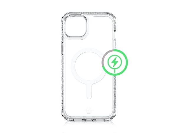 ITSKINS HYBRID R//CLEAR, Suojus, Apple, iPhone 14 Plus, 17 cm (6.7"), Läpinäkyvä
