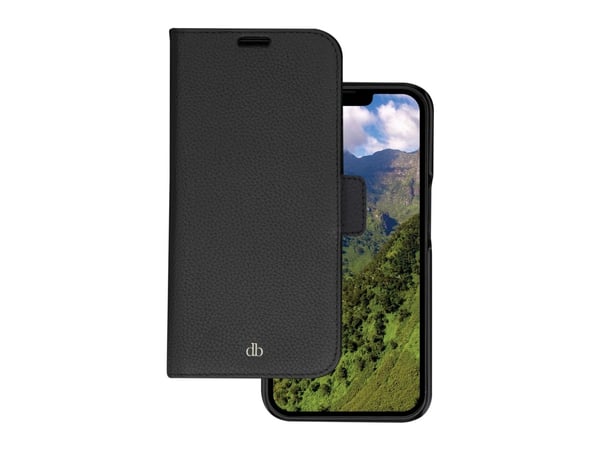 dbramante1928 New York, Lompakkokotelo, Apple, iPhone 14 Pro, 15,5 cm (6.1"), Musta