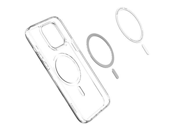 Spigen ACS04969, Etui, Apple, iPhone 14 Pro, 15,5 cm (6.1"), Gjennomsiktig, Hvit