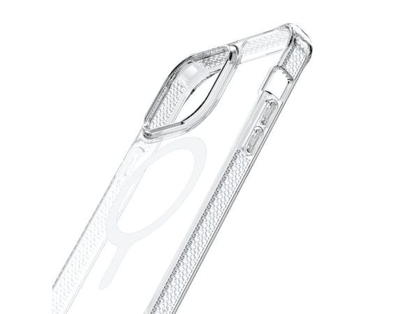 ITSKINS HYBRID R//CLEAR, Suojus, Apple, iPhone 14 Pro, 15,5 cm (6.1"), Läpinäkyvä