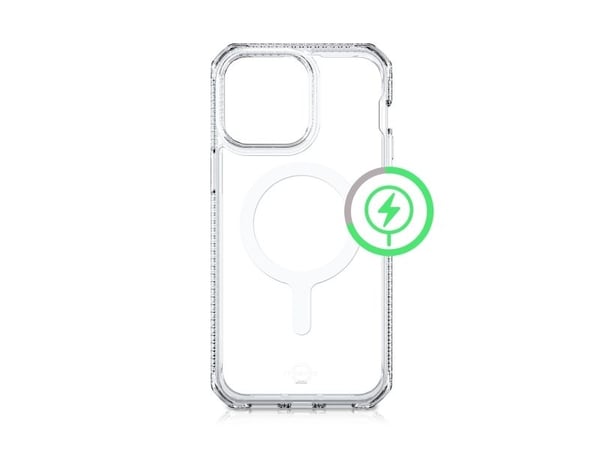 ITSKINS HYBRID R//CLEAR, Suojus, Apple, iPhone 14 Pro Max, 17 cm (6.7"), Läpinäkyvä