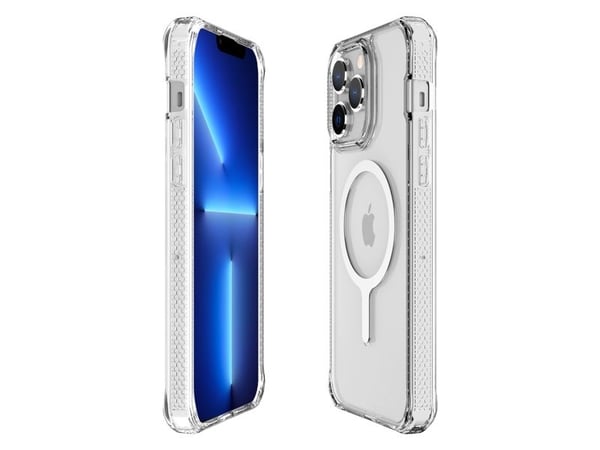 ITSKINS HYBRID R//CLEAR, Suojus, Apple, iPhone 14 Pro Max, 17 cm (6.7"), Läpinäkyvä