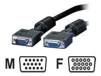 Roline High Quality - VGA-forlengelseskabel - HD-15 (VGA) (hann) til HD-15 (VGA) (hunn) - 20 m
