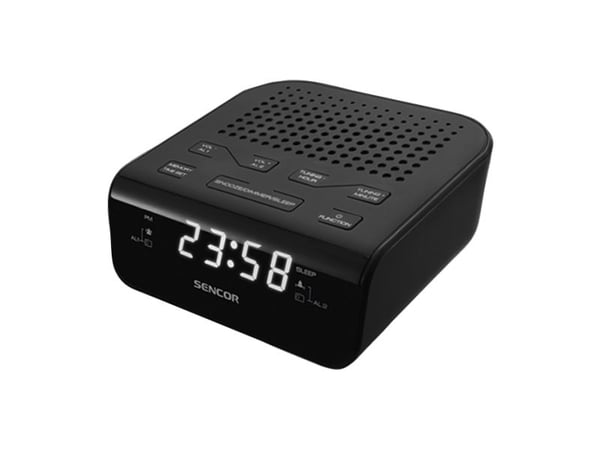 Sencor SRC 136 B - Klockradio - svart