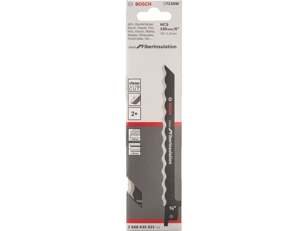 Bosch BAJONETSAVKLINGE S713AW KNIVSKÆR 2 STK 2 STK