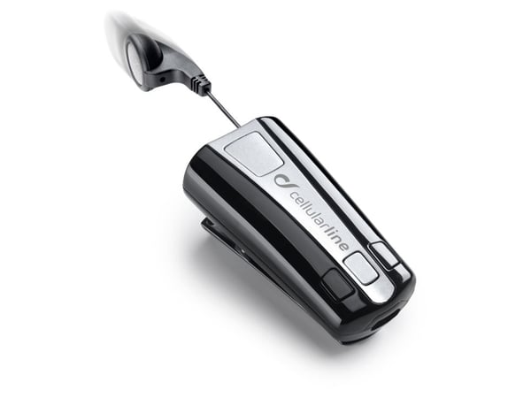 Cellular Line ROLLER CLIP HEADSET - Headset - öronknopp - Bluetooth - trådlös
