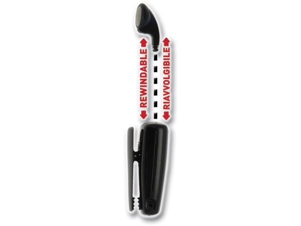 Cellular Line ROLLER CLIP HEADSET - Headset - öronknopp - Bluetooth - trådlös