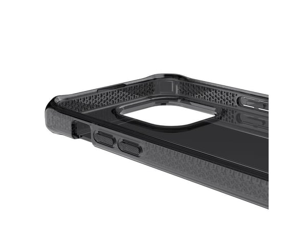 ITSKINS SPECTRUM R Clear - Baksidedeksel for mobiltelefon - røyk - for Apple iPhone 14 Pro Max