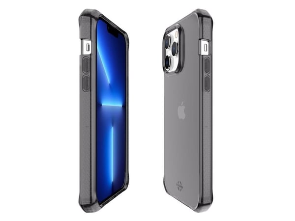 ITSKINS SPECTRUM R Clear - Baksidedeksel for mobiltelefon - røyk - for Apple iPhone 14 Pro Max