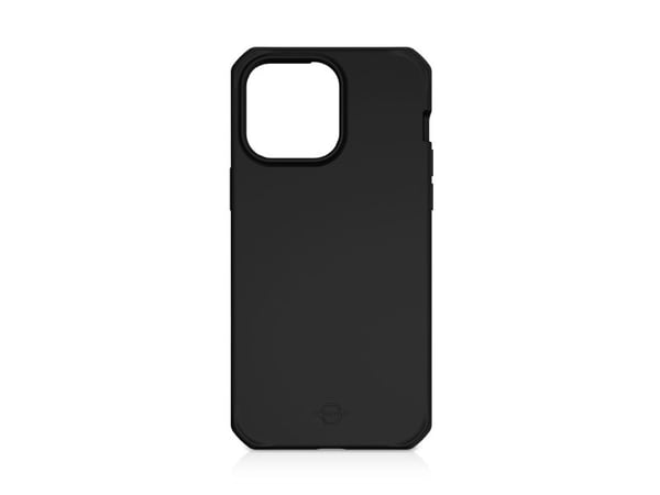 ITSKINS Level 2 Spectrum - Baksidedeksel for mobiltelefon - robust - antimikrobielt - svart - for Apple iPhone 14 Pro Max