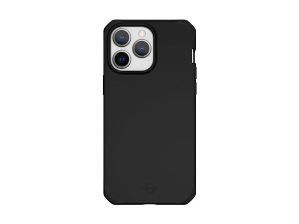 ITSKINS Level 2 Spectrum - Baksidedeksel for mobiltelefon - robust - antimikrobielt - svart - for Apple iPhone 14 Pro Max