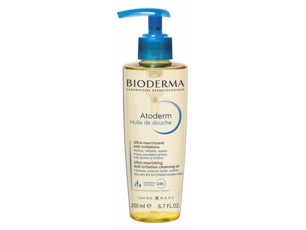 BIODERMA - Atoderm rense olie til tør og sensitiv hud - 200 ml BIODERMA - Atoderm rense olie til tør og sensitiv hud - 200 ml