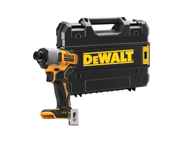 DeWALT DCF840NT-XJ, Pistoolikahva, 1/4", Musta, Keltainen, Harjaton, 200 Nm, Akku