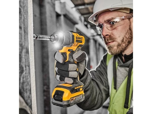 DeWALT DCF840NT-XJ, Pistoolikahva, 1/4", Musta, Keltainen, Harjaton, 200 Nm, Akku