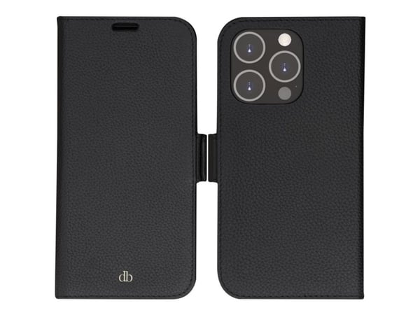 dbramante1928 New York, Lompakkokotelo, Apple, iPhone 14 Pro, 15,5 cm (6.1"), Musta