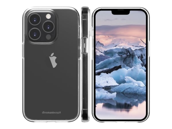 dbramante1928 Iceland Pro - Baksidesskydd för mobiltelefon - fastsnäppbar - 100 % återvunnen plast - klar - för Apple iPhone 14 Pro