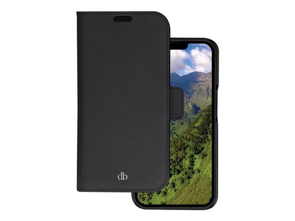 dbramante1928 New York, Lompakkokotelo, Apple, iPhone 14, 15,5 cm (6.1"), Musta