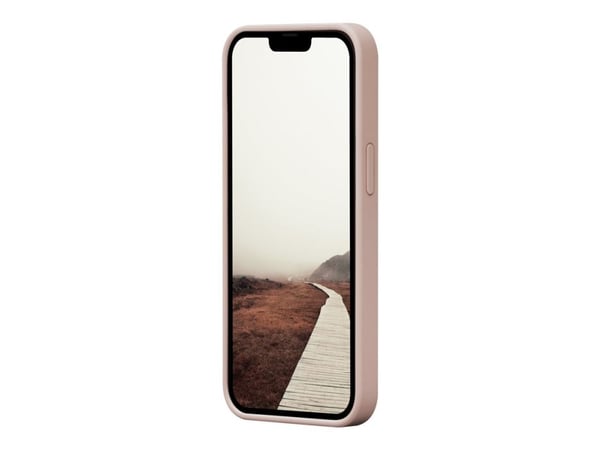 dbramante1928 Greenland - Baksidedeksel for mobiltelefon - 100 % resirkulert plast - rosa sand - for Apple iPhone 14