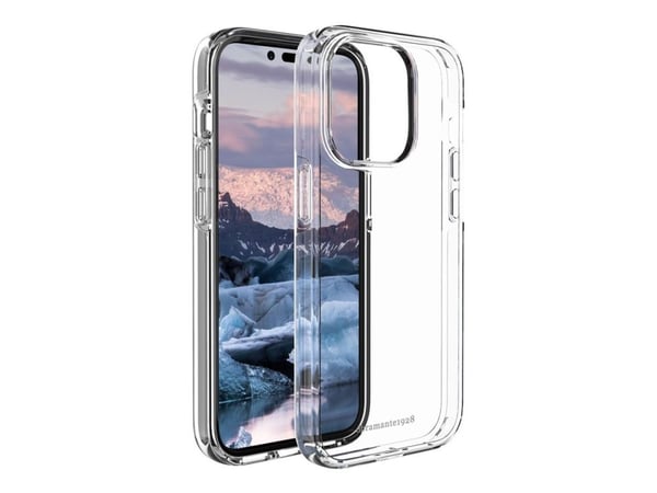 dbramante1928 Iceland Pro - Baksidesskydd för mobiltelefon - fastsnäppbar - 100 % återvunnen plast - klar - för Apple iPhone 14 Pro