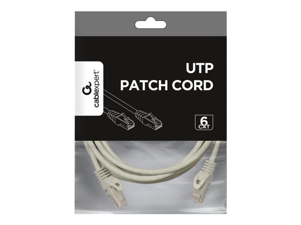Cablexpert - Koblingskabel - RJ-45 (hann) til RJ-45 (hann) - UTP - CAT 6 - formstøpt, flertrådet - grå