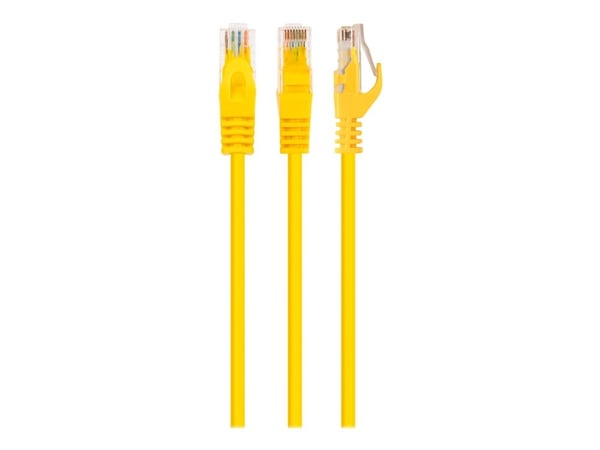 Cablexpert - Koblingskabel - RJ-45 (hann) til RJ-45 (hann) - UTP - CAT 6 - formstøpt, flertrådet - gul