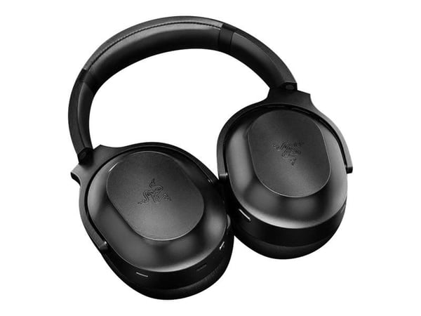 Razer Barracuda Pro - Hodesett - full størrelse - Bluetooth / 2,4 GHz radiofrekvens - trådløs - aktiv støydemping - lydisolerende