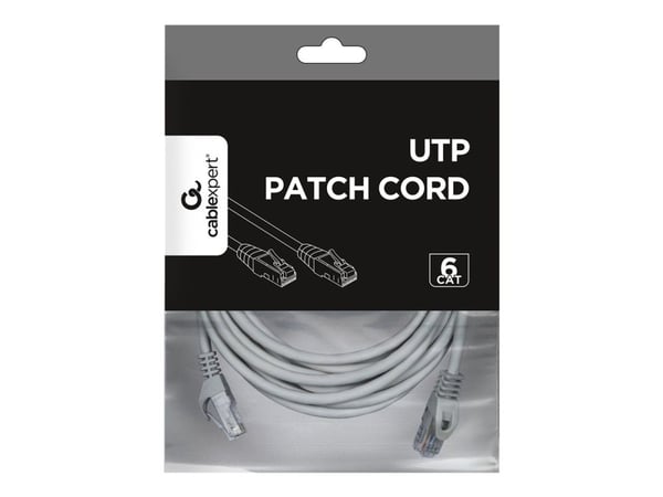 Cablexpert - Koblingskabel - RJ-45 (hann) til RJ-45 (hann) - UTP - CAT 6 - formstøpt, flertrådet - grå