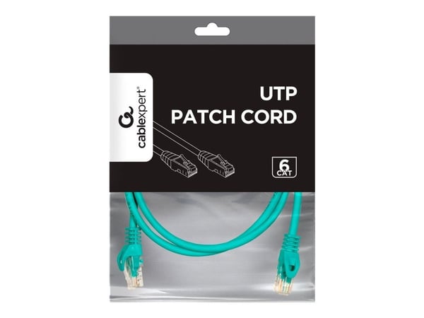 Cablexpert - Koblingskabel - RJ-45 (hann) til RJ-45 (hann) - UTP - CAT 6 - formstøpt, flertrådet - grønn