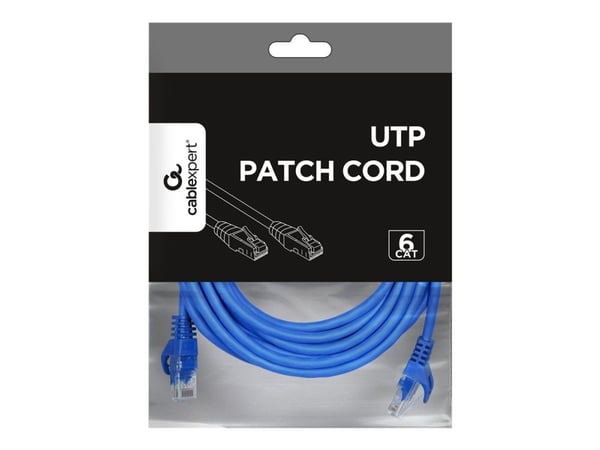 Cablexpert - Koblingskabel - RJ-45 (hann) til RJ-45 (hann) - UTP - CAT 6 - formstøpt, flertrådet - blå