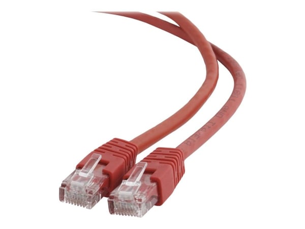 Cablexpert - Koblingskabel - RJ-45 (hann) til RJ-45 (hann) - UTP - CAT 6 - formstøpt, flertrådet - rød