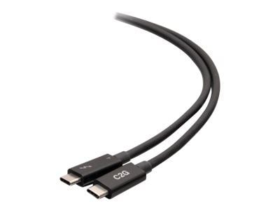 C2G 6ft Thunderbolt 4 USB C Active Cable - USB C to USB C - 40Gbps - M/M - Thunderbolt-kabel - USB-C (hann) til USB-C (hann) - USB 3.2 / DisplayPor... C2G 6ft Thunderbolt 4 USB C Active Cable - USB C to USB C - 40Gbps - M/M - Thunderbolt-kabel - USB-C (hann) til USB-C (hann) - USB 3.2 / DisplayPor...