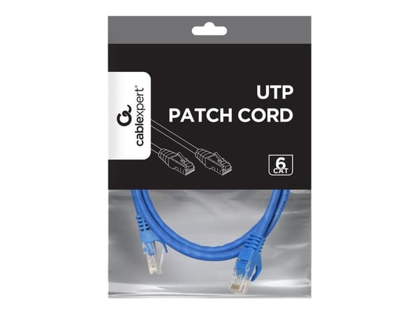 Cablexpert - Koblingskabel - RJ-45 (hann) til RJ-45 (hann) - UTP - CAT 6 - formstøpt, flertrådet - blå