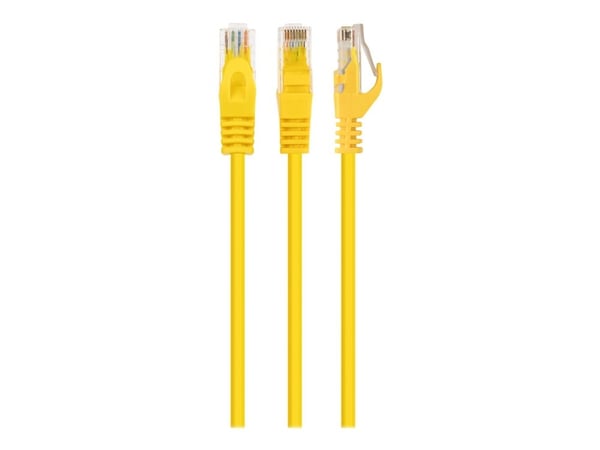 Cablexpert - Koblingskabel - RJ-45 (hann) til RJ-45 (hann) - UTP - CAT 6 - formstøpt, flertrådet - gul