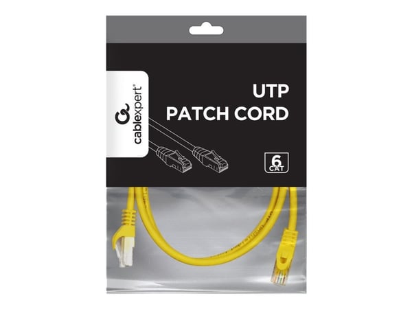 Cablexpert - Koblingskabel - RJ-45 (hann) til RJ-45 (hann) - UTP - CAT 6 - formstøpt, flertrådet - gul