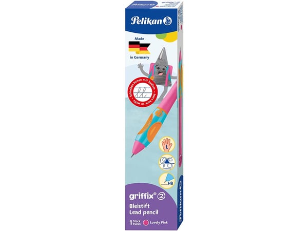 Pelikan 820530, Vaaleanpunainen, HB, 2 mm