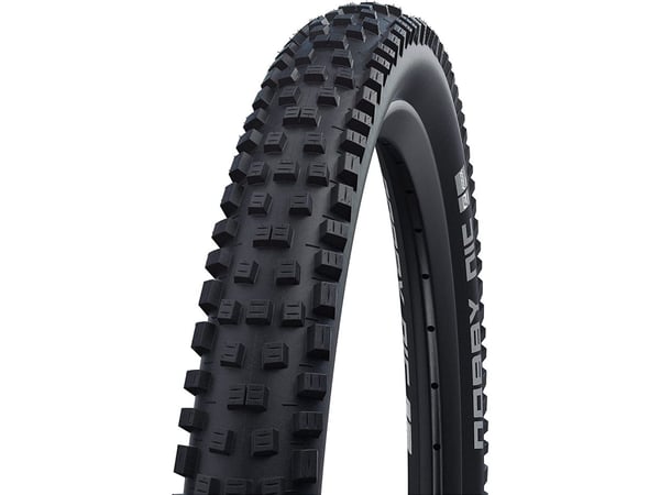 Schwalbe Nobby Nic HS 602, 27.5", MTB, Tubeless Ready, Folding bead, Fjell, Off-road, Sort