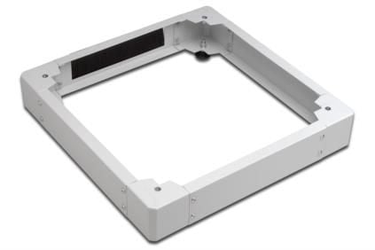Digitus DN-19 PLINTH-6/8-1 - Rack-sokkel - lysegrå, RAL 7035 - 19"