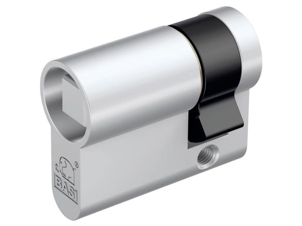BASI VM5020-0000-VI8, Europrofilsylinder, Nickel, 1 stykker, 40 mm, 107 g, 1,7 cm