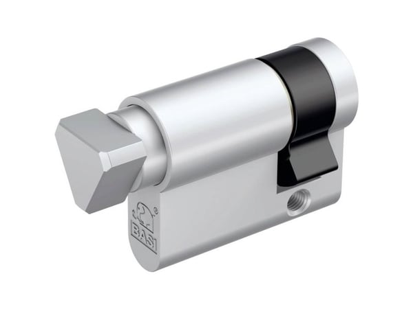 BASI DM5020-0000-DA17, Europrofilsylinder, Sølv, 1 stykker, 57,5 mm, 125 g, 1,7 cm