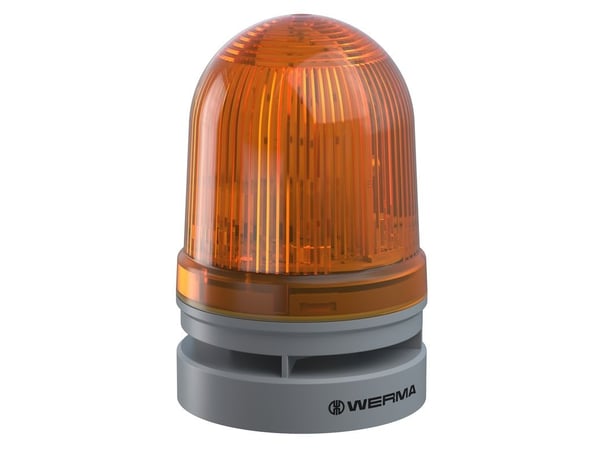 Werma 461.310.70, Gul, 50000 h, Polykarbonat, -30 - 60 ° C, IP66, 12 - 24 V