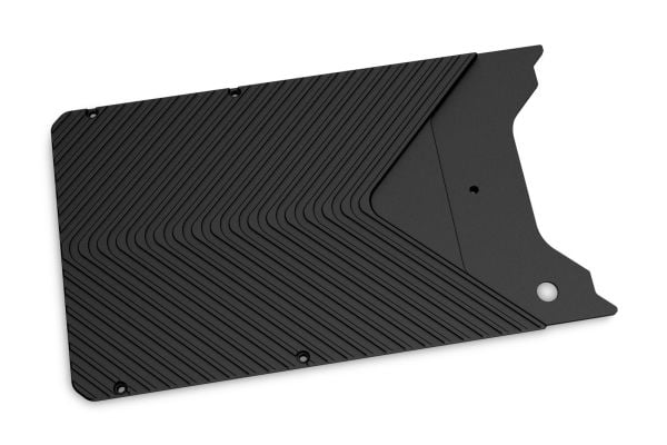 EK Water Blocks Quantum Vector FE RTX 3090 Ti, Bakplate, Aluminium, Sort, 1/4", Grafikkort, GeForce RTX 3090 Ti FE