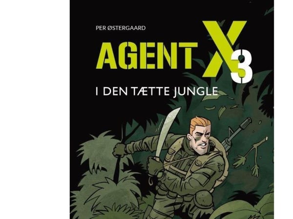 Agent X3 i den tette jungelen, Blå leseklubben | Per Østergaard | Språk: Dansk
