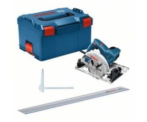 Bosch GKS 55+ GCE Professional cirkelsåg 1350 W, FSN 1400 styrskena, L-BOXX