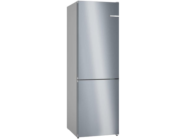 Bosch Serie | 4 KGN362IDF - Kjøleskap/fryser - bunnfryser - bredde: 60 cm - dybde: 66.5 cm - høyde: 186 cm - 321 liter - Klasse D - rustfritt stål
