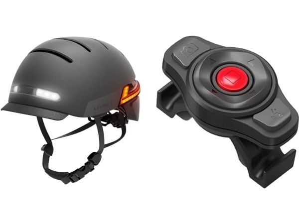 LIVALL hjelm BH51M Neo M, oransje LED, sort