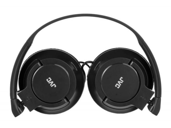 JVC HA-S180 - Hörlurar - fullstorlek - kabelansluten - 3,5 mm kontakt - svart