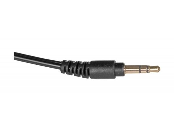 JVC HA-S180 - Hörlurar - fullstorlek - kabelansluten - 3,5 mm kontakt - svart