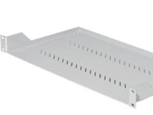 Triton - Hylly - RAL 9005 - 1U - 19" hyllytaso