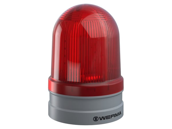 Werma Signaltechnik Signalpære Maxi TwinFLASH 115-230VAC RD 262.120.60 Rød 230 V/AC